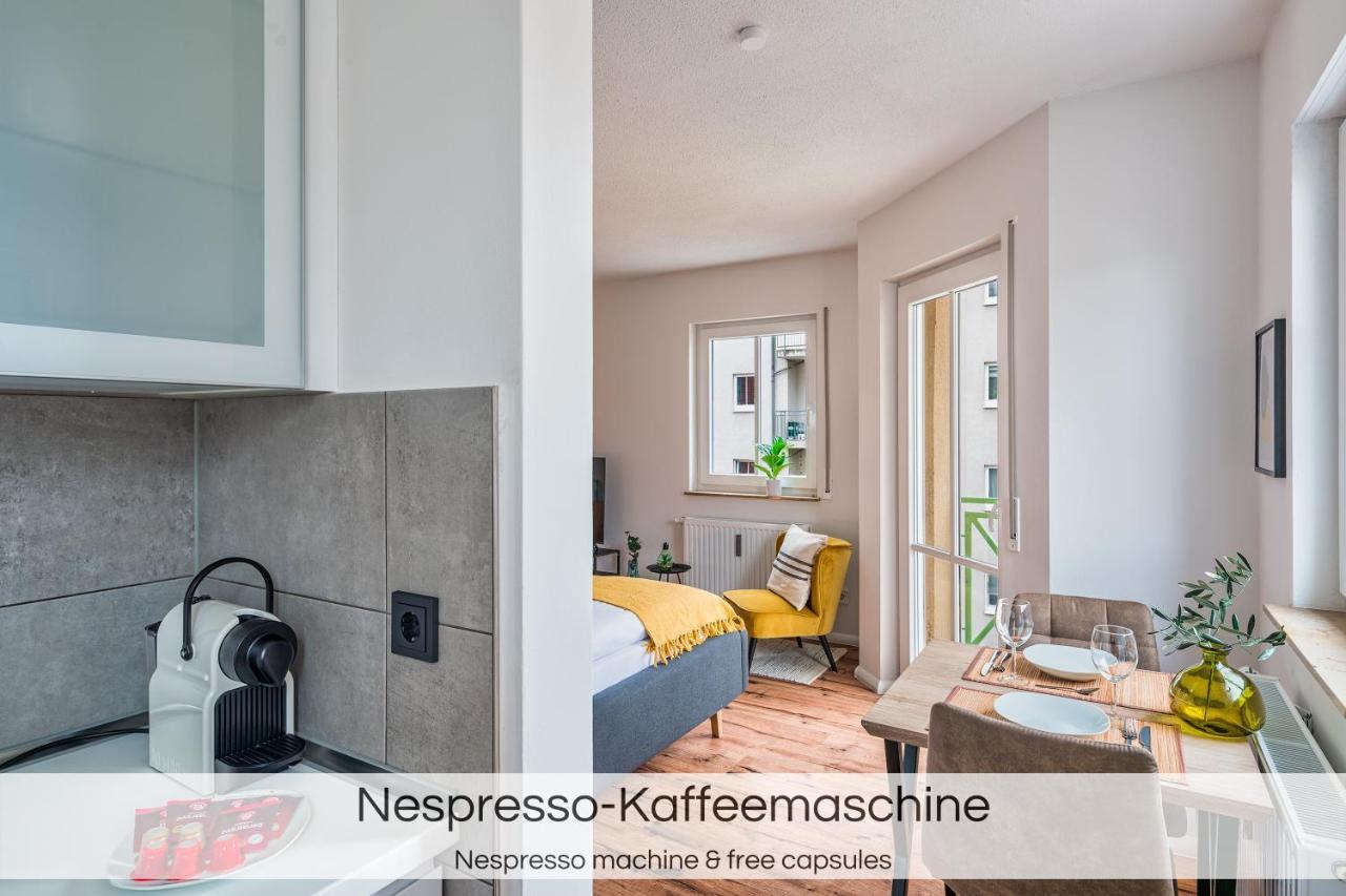 "Neptunblick"- Naehe Altstadt - Ruhig - Balkon - Parkplaetze Drezda Kültér fotó